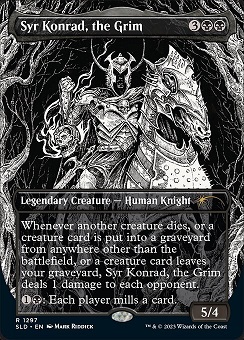 Syr Konrad, the Grim Secret Lair Drop - Death and Metal Art